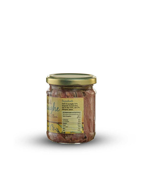 Filetti di Acciughe all'olio di oliva