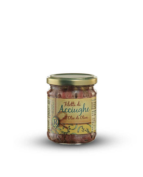 Filetti di Acciughe all'olio di oliva