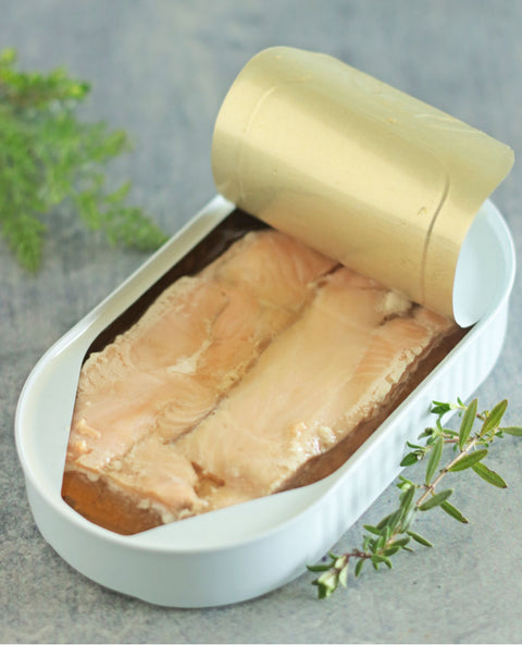 Filetti di salmone all'olio di oliva
