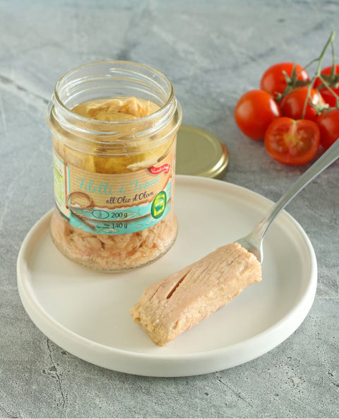 Filetti di tonno all'olio di oliva