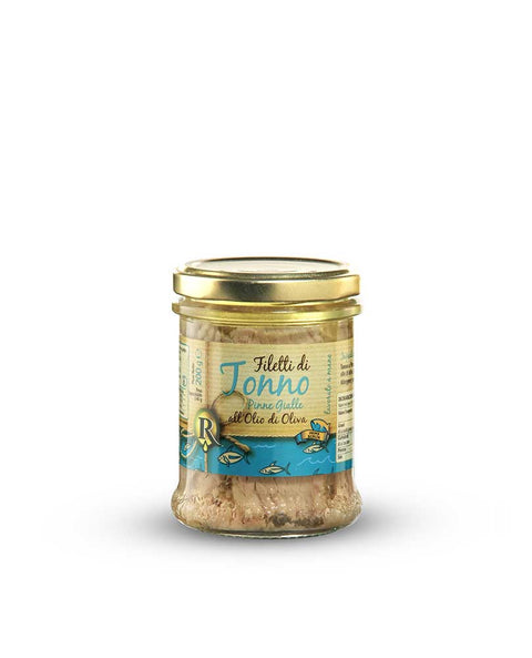 Filetti di tonno all'olio di oliva