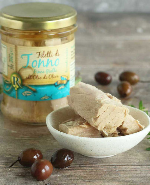 Filetti di tonno all'olio di oliva