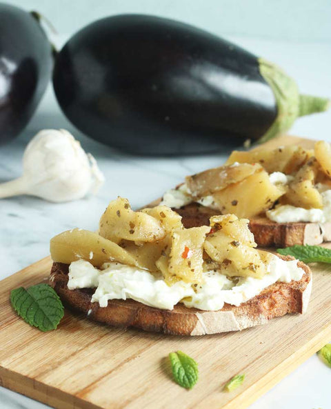 Melanzane alle erbe aromatiche