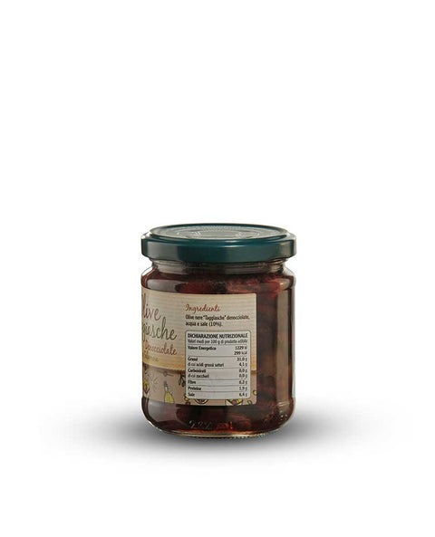 Olive Taggiasche snocciolate in salamoia