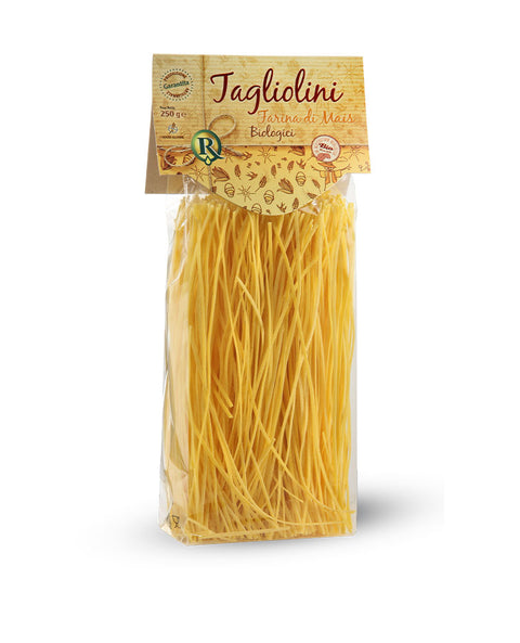 Tagliolini Pasta di Mais da Agricoltura Biologica, senza glutine
