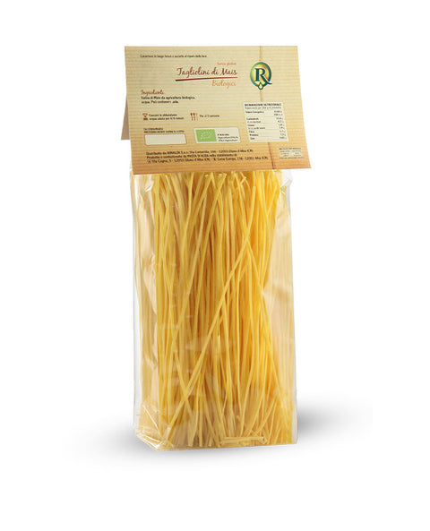 Tagliolini Pasta di Mais da Agricoltura Biologica, senza glutine