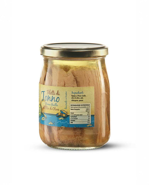 Trancio tonno all'olio di oliva