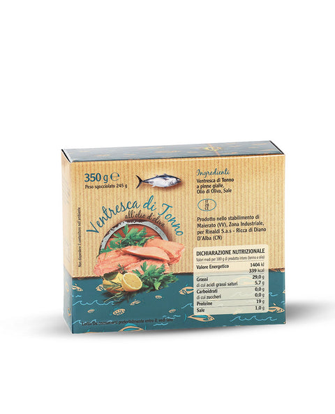 Ventresca di tonno all'olio di oliva