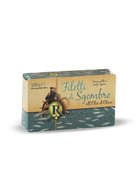 Filetti di sgombro all'olio di oliva
