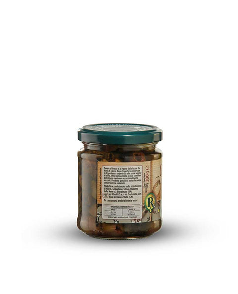 Olive Taggiasche snocciolate in olio extra vergine di oliva